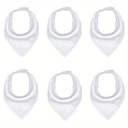 6pcs Baby Bandana Bibs Unisex for Teething and Drooling