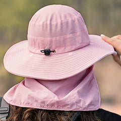 Quick Drying Sun Hat with Face Covering for Fishing and Outdoors
