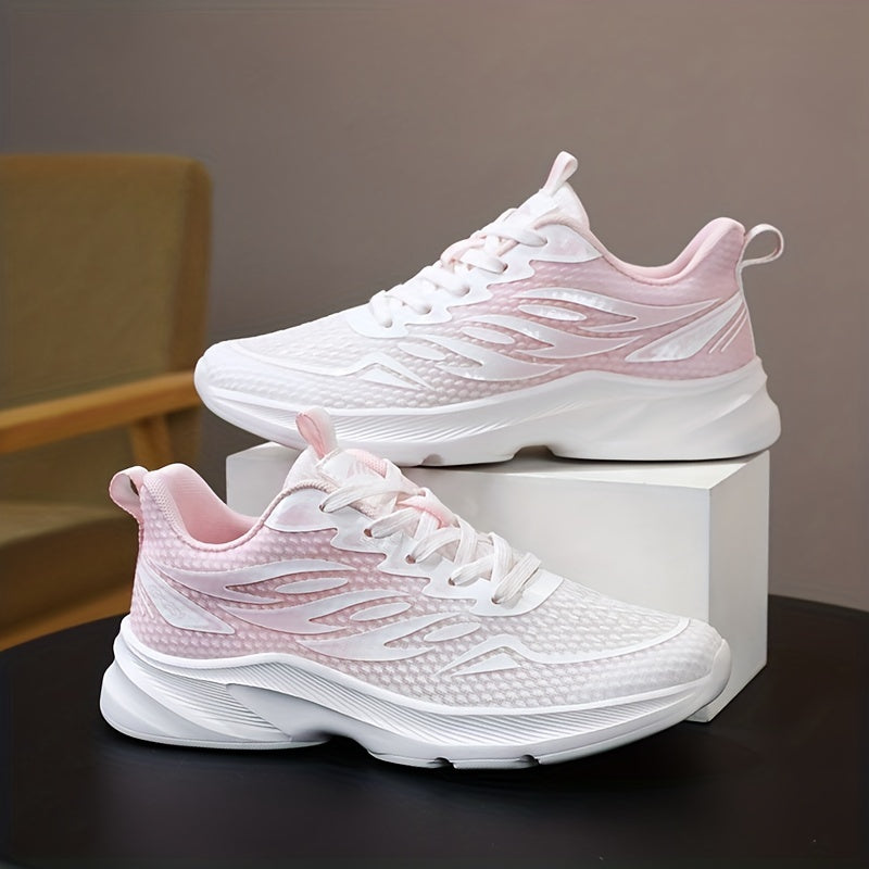 Women's Mesh Breathable Running Shoes Soft Bottom Sneakers