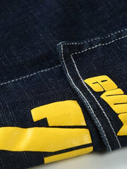 Boys Letter Print Denim Shorts Kids Summer Clothes