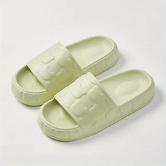 Women's Bear Pattern Slides Soft Indoor Shoes