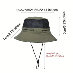 Adjustable Bucket Hat UPF50 for Outdoor Sports