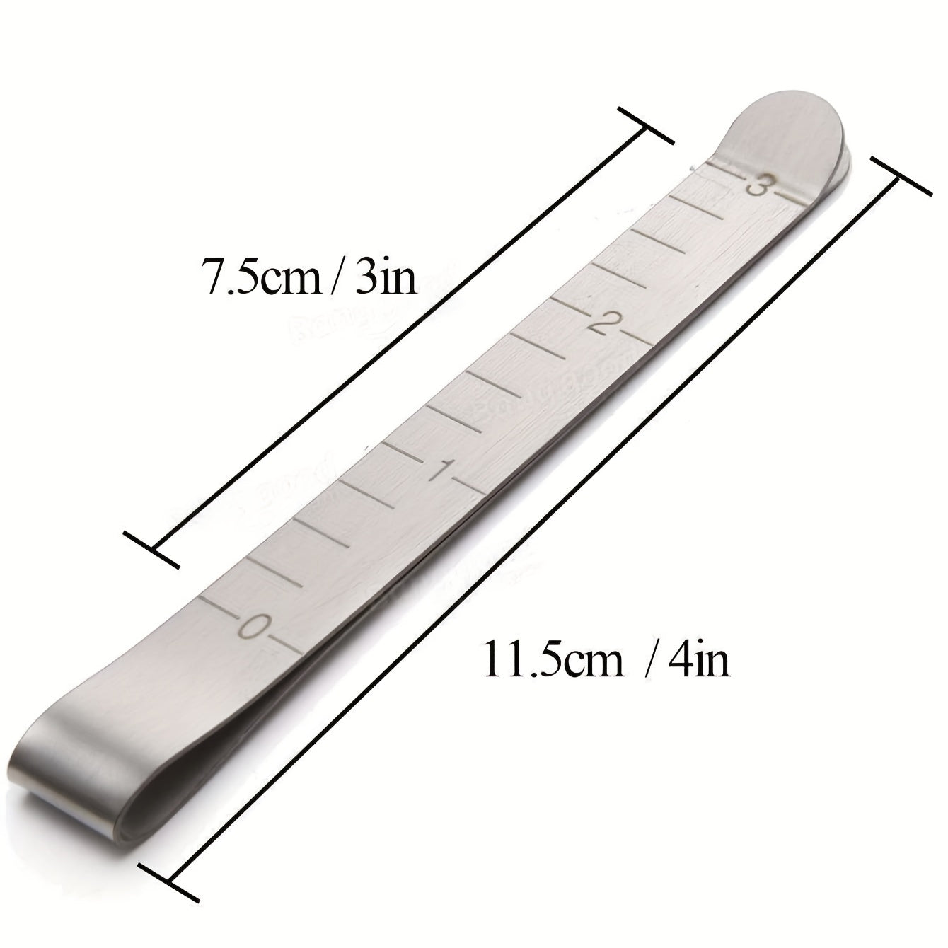 5pcs Sewing Fixed Ruler Stainless Steel Fabric Clip