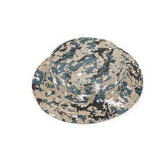 Men's Outdoor Fishing Sunshade Camo Fisherman Hat