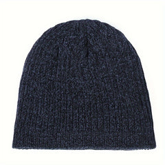Winter Velvet Beanie Hat Knitted Hat Outdoor Cycling Coldproof Beanie Hat