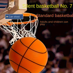 Orange Silent Basketball For Indoor Training Christmas Gift