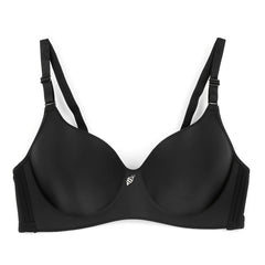 Plus Size Rhinestone Full Cover Wireless Bra w/ Straps