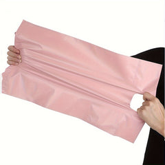 15pcs Solid Self-adhesive Packaging Bag 14 Silk Transport Bag
