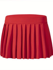 Elastic Waist Pleated Skirts for Tennis Golf Sports Short Skirts