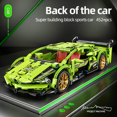 Green Racing Building Blocks with Precision Particles
