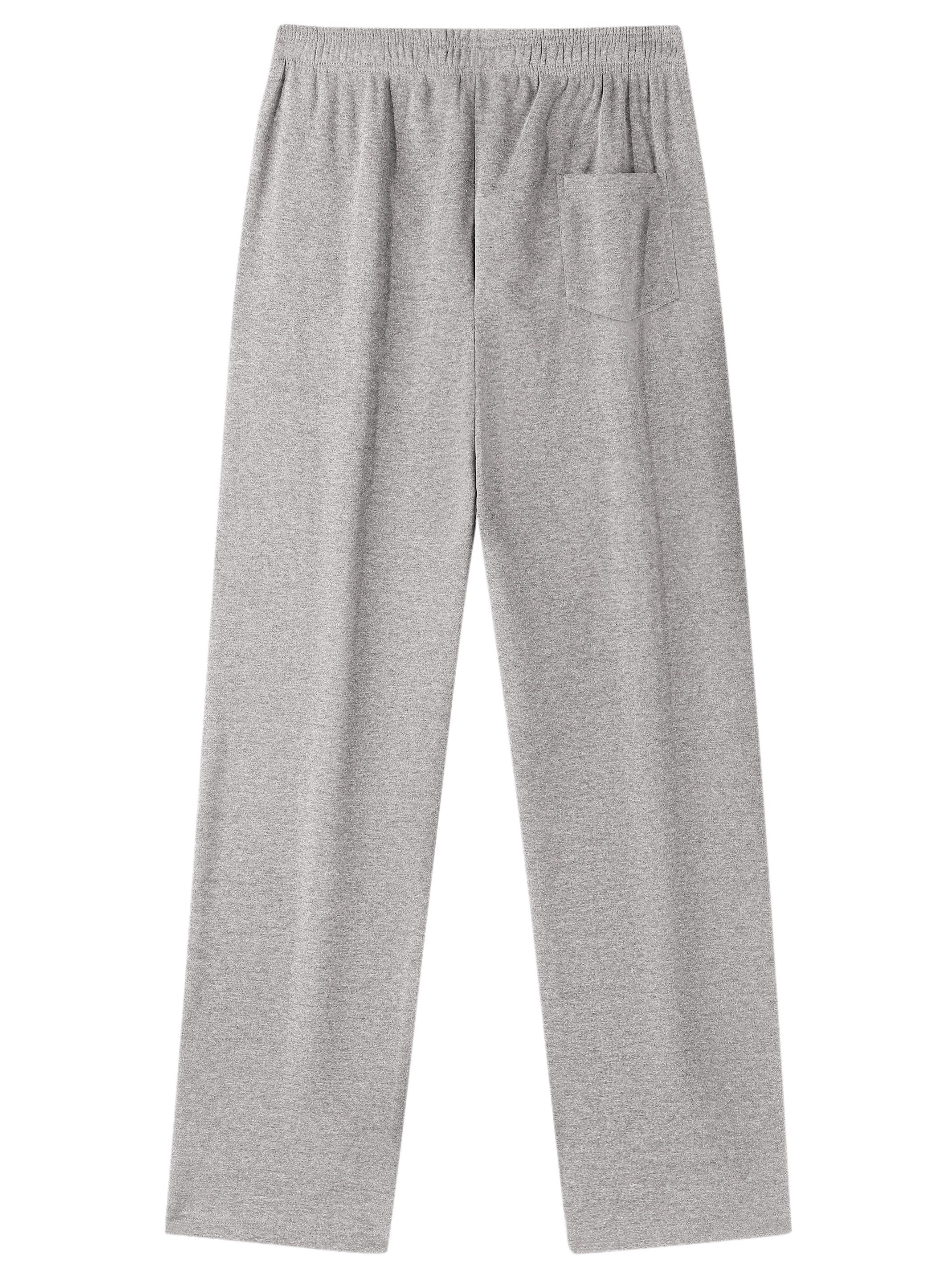 Classic Joogers Men's Casual Drawstring Sweatpants for Fall Winter