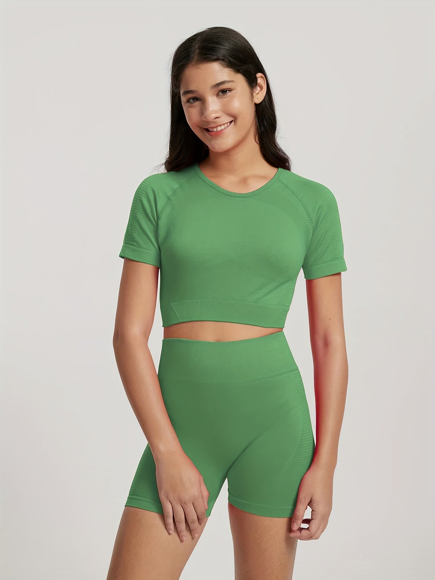 Women's Yoga Workout Top & Leggings Set