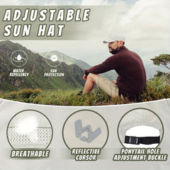 Sun Protection Quick Dry Nylon Hat Lightweight Sport Cap