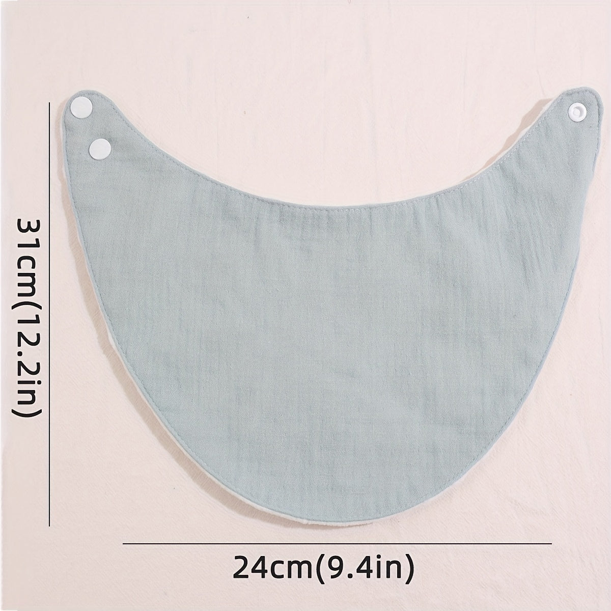 5pcs Baby Bibs Infant Fabric Bibs Triangle Scarf Feeding Burp Cloth