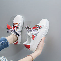 Women's Anti Slip Skate Shoes Round Toe Sneakers