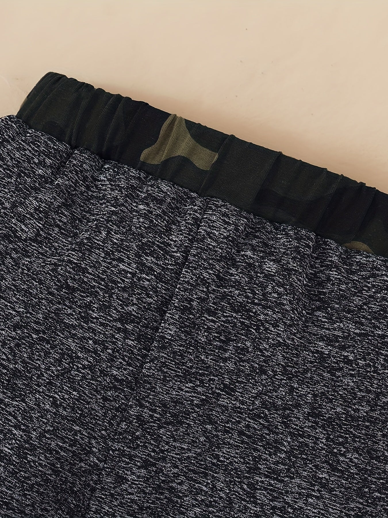Toddler Boy's Camo Hoodie & Sweatpants Set for Spring Fall