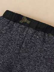 Toddler Boy's Camo Hoodie & Sweatpants Set for Spring Fall