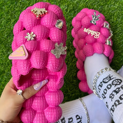 Women's Fashionable Bubble Slippers Waterproof Non Slip Beach Slippers