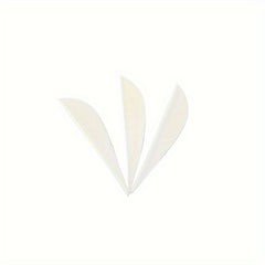 50pcs 5.08cm Turkey Feathers Fletchings for DIY Arrows