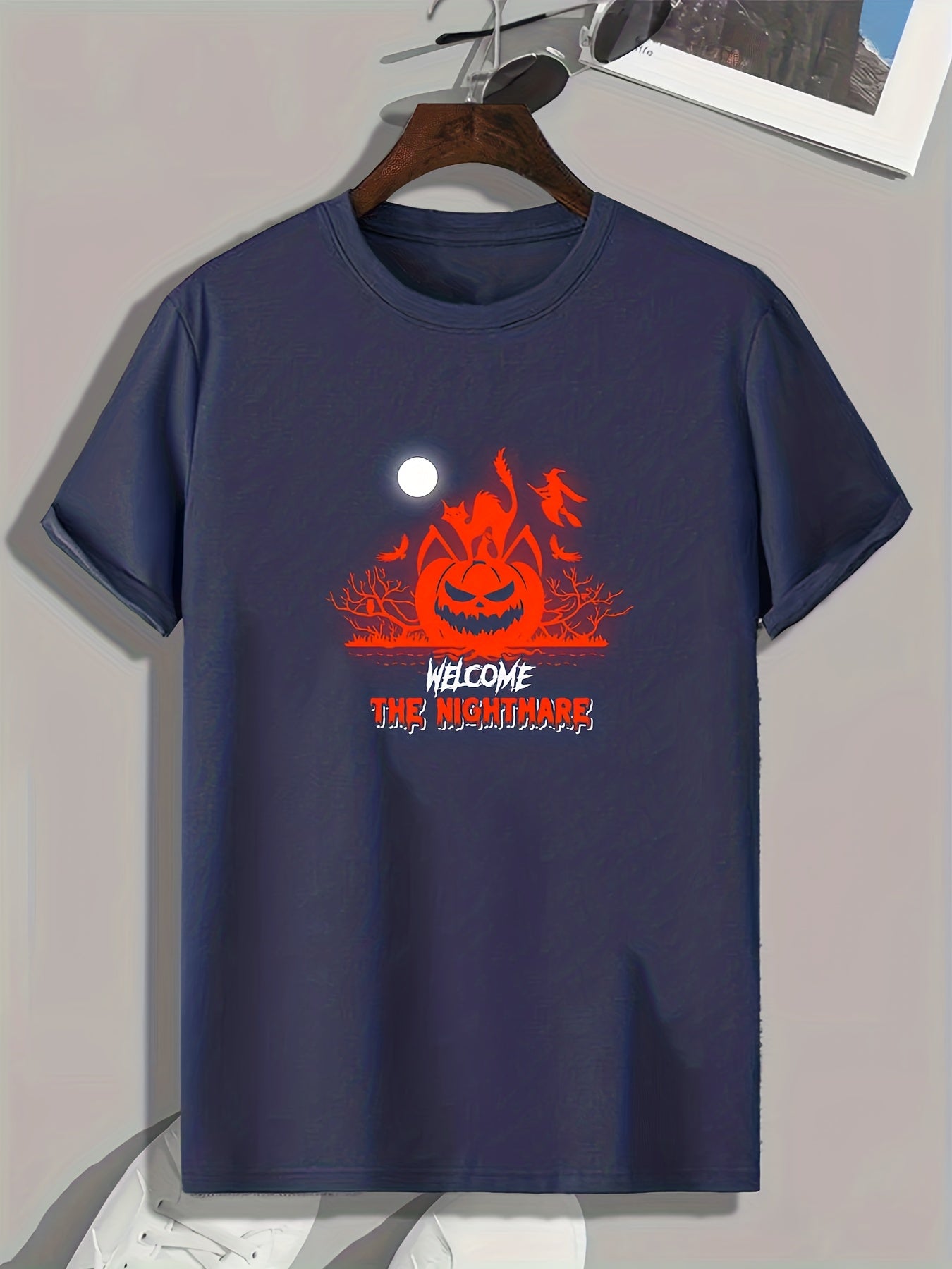 Halloween Nightmare Men's Sports T-shirt Graphic Tee