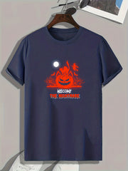 Halloween Nightmare Men's Sports T-shirt Graphic Tee