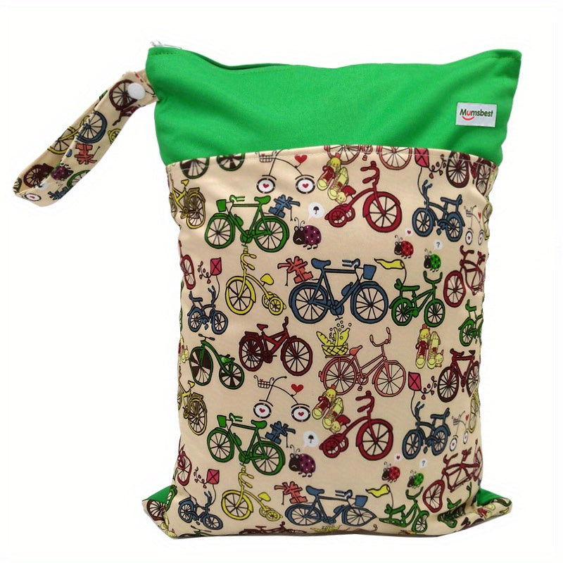 Mumsbest Waterproof Diaper Bag with 2 Zippers