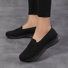 Women's Casual Mesh Breathable Walking Shoes Lightweight Sport Flat Shoes