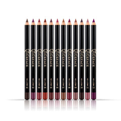12 Nude Matte Lipstick Pencil Lip Contouring Waterproof