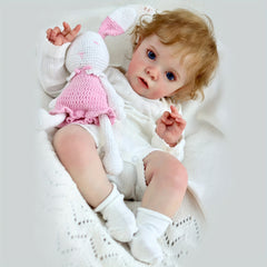High Painted Princess Reborn Baby Dolls With Rooted Hair