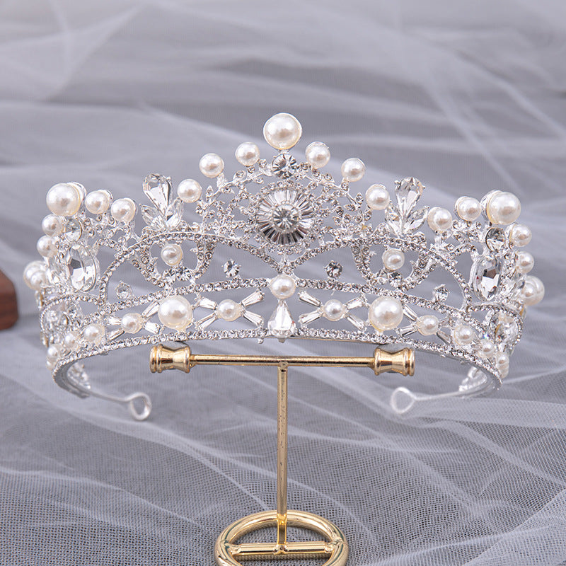Rhinestone Crown Hairband Bridal Wedding Tiara