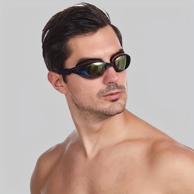 Swimming Diving Goggles Anti-fog Large Frame Waterproof