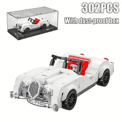 TYCOLE Vintage Car Model Kit Classic 302pcs ABS Building Blocks Set