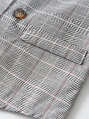 Boys Gentleman Outfit Short Sleeve Set for Wedding Party