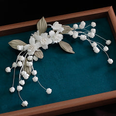 Bohemian Floral Headband for Brides - Seaside Photo Shoots
