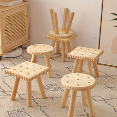 Small Wooden Chair for Playroom Bedroom