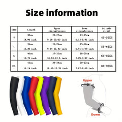 Breathable UV Protection Arm Guards for Outdoor Sports - One Size