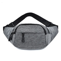 Waterproof Oxford Waist Pack Male Travel Running Belt Waist Bag