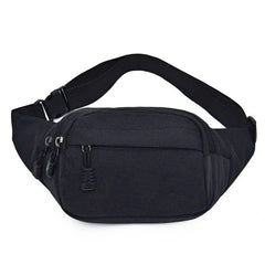 Waterproof Oxford Waist Pack Male Travel Running Belt Waist Bag