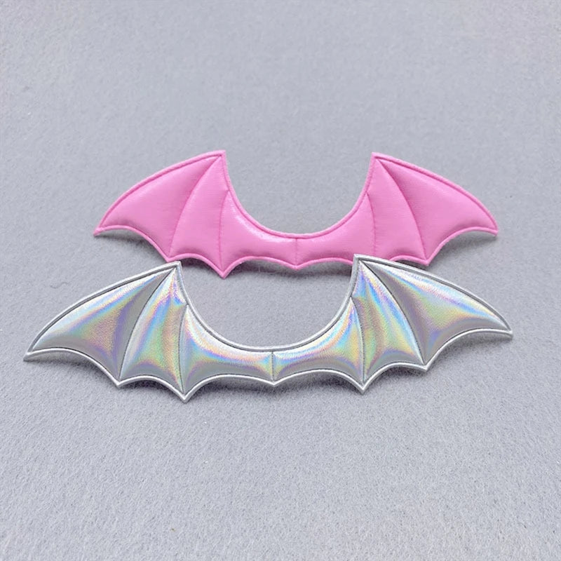 10Pcs Bat Wings Appliques Patch for Halloween Hairpin DIY Crafts