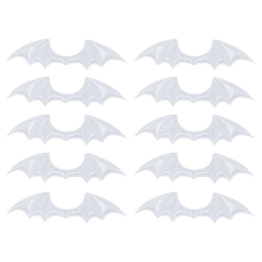 10Pcs Bat Wings Appliques Patch for Halloween Hairpin DIY Crafts