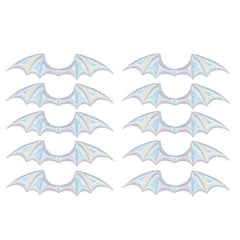 10Pcs Bat Wings Appliques Patch for Halloween Hairpin DIY Crafts
