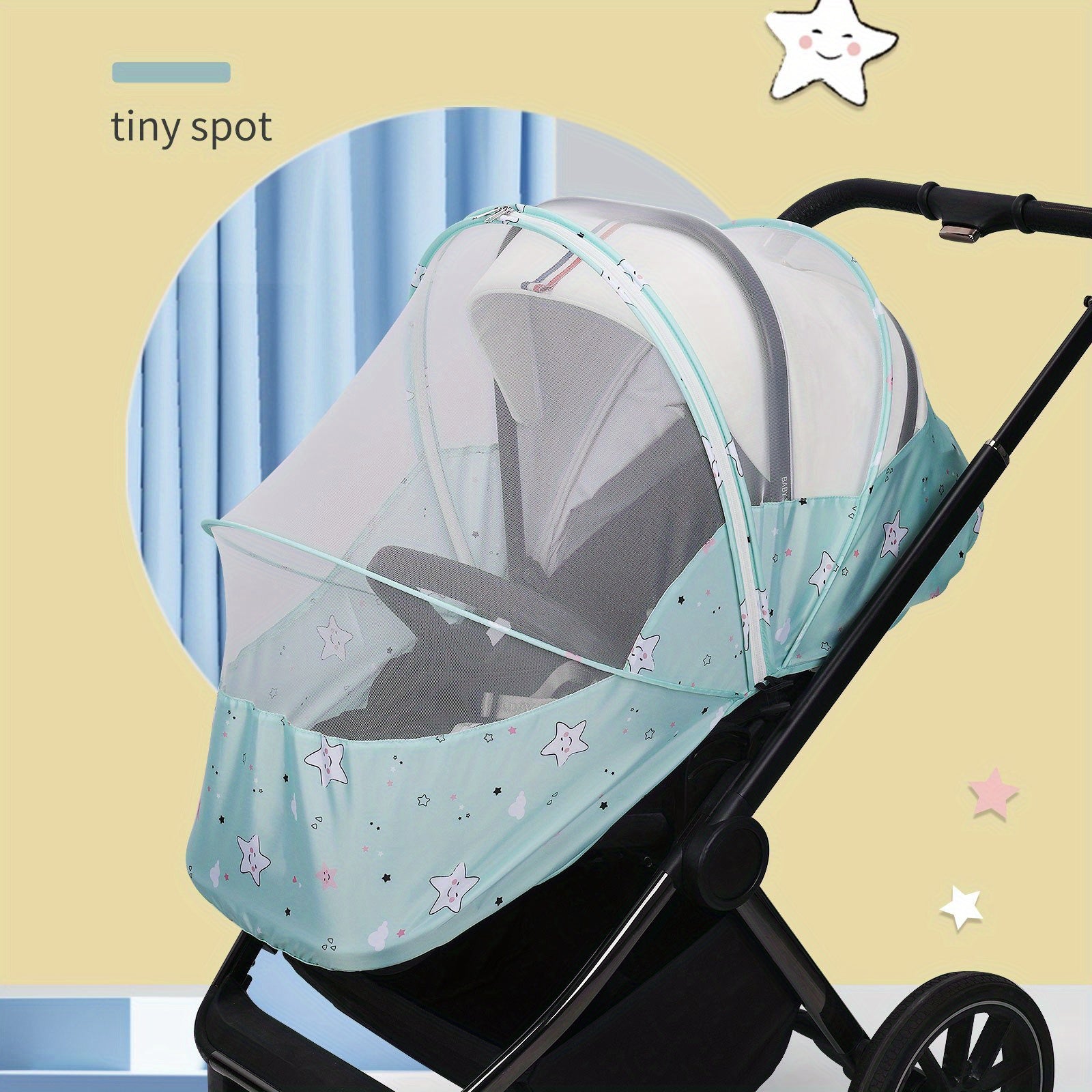 Baby Stroller & Carrier Basket Net - Mosquito Protection