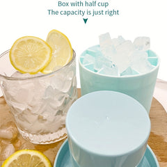Easy Release Round 3D Ice Cubes Maker Silicone Mold