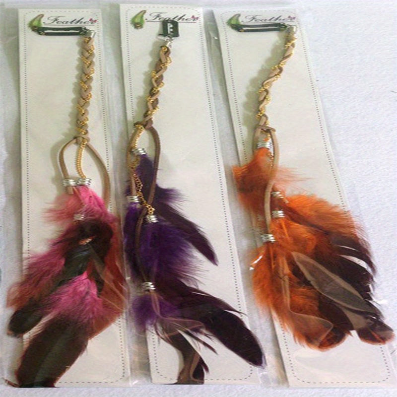 Bohemia Style Faux Feather Hair Clip Hair Accessories