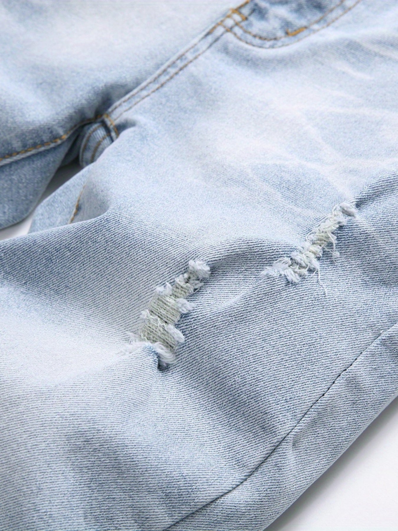 Boys Ripped Jeans Denim Pants Spring Autumn Kids Clothes