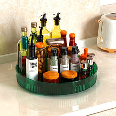 360 Rotating Makeup Organizer for Vanity Spinning Skincare and Cosmetic Storage