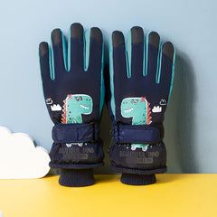 Winter Skiing Gloves Touch Screen Cycling Gloves Windproof Warm Gloves
