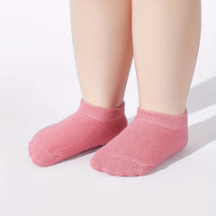6 Pack Toddler Grip Ankle Socks Non Slip Anti Skid 6 Pairs Gift Set