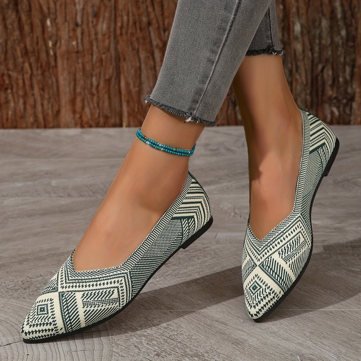Women's Comfy Slip On Flat Shoes Soft Sole Casual Ballet Flats