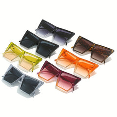 Men's Square Sunglasses for Street Photography Party